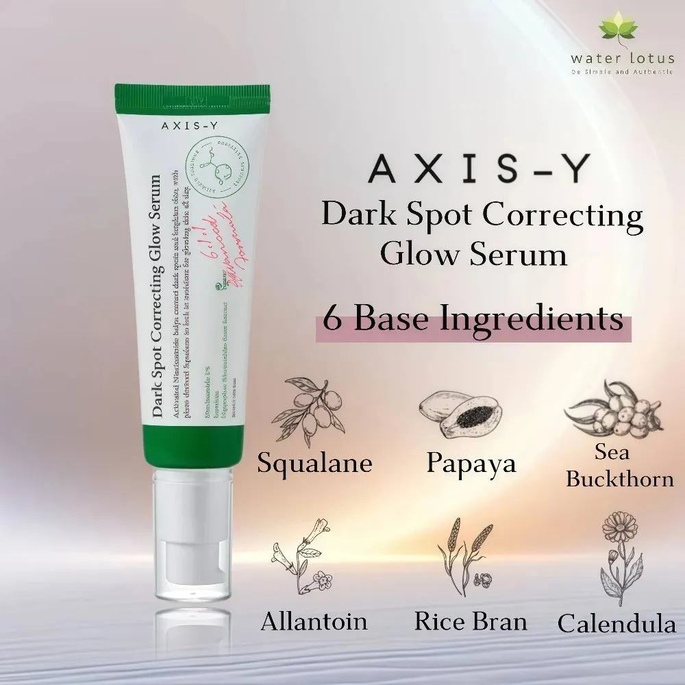 تست روی پوست و نمای نزدیک سرم ضد لک اکسیس وای مدل Dark Spot